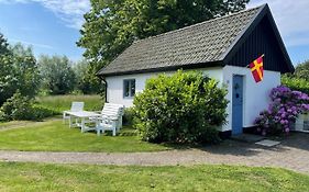 Gästhus i lummig trädgård